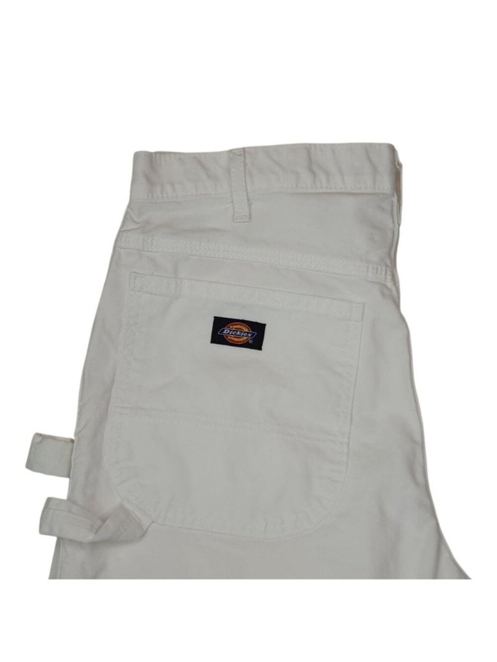 Dickies Mens White Utility Pants Relaxed Fit Multiple Tool Pockets & Loops 32X34 - Picture 8 of 11